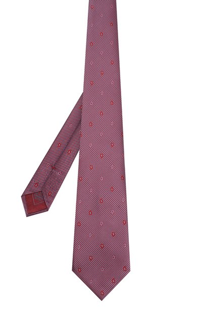 Шелковый галстук BRIONI бордового цвета по цене 25050 руб., арт. 062H00/P9491, фото 2 Шелковый галстук BRIONI, арт. 062H00/P9491, фото 2