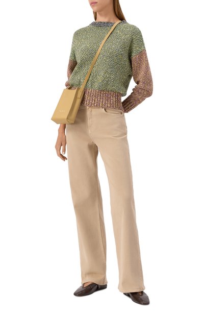 Свитер из хлопка и шерсти WEEKEND MAX MARA, арт. L0LA, фото 2