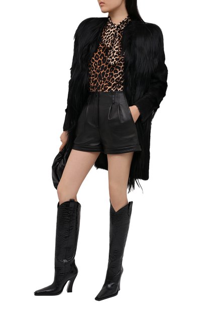 Кожаные сапоги TOM FORD, арт. W2786N-LCL125, фото 2