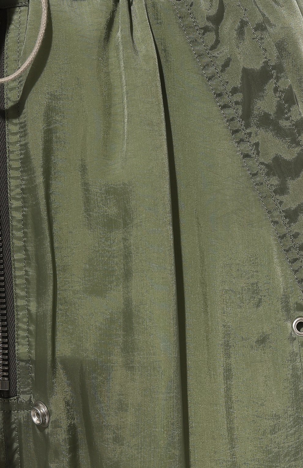 Брюки RICK OWENS хаки цвета по цене 82900 руб., арт. RP01C5361/J, фото 5 Брюки RICK OWENS, арт. RP01C5361/J, фото 5