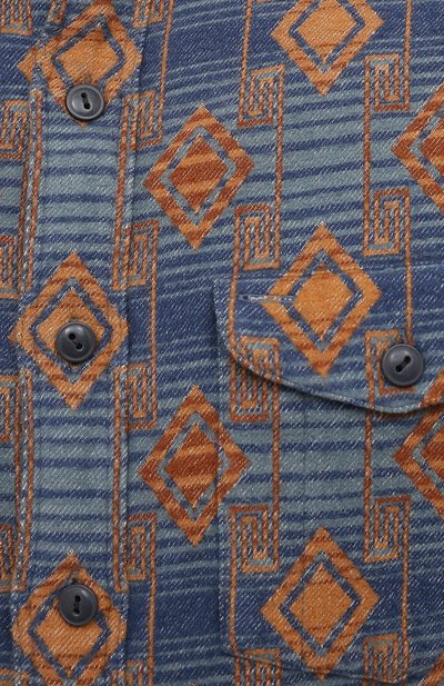 Хлопковая рубашка RRL, арт. 782804336, фото 5