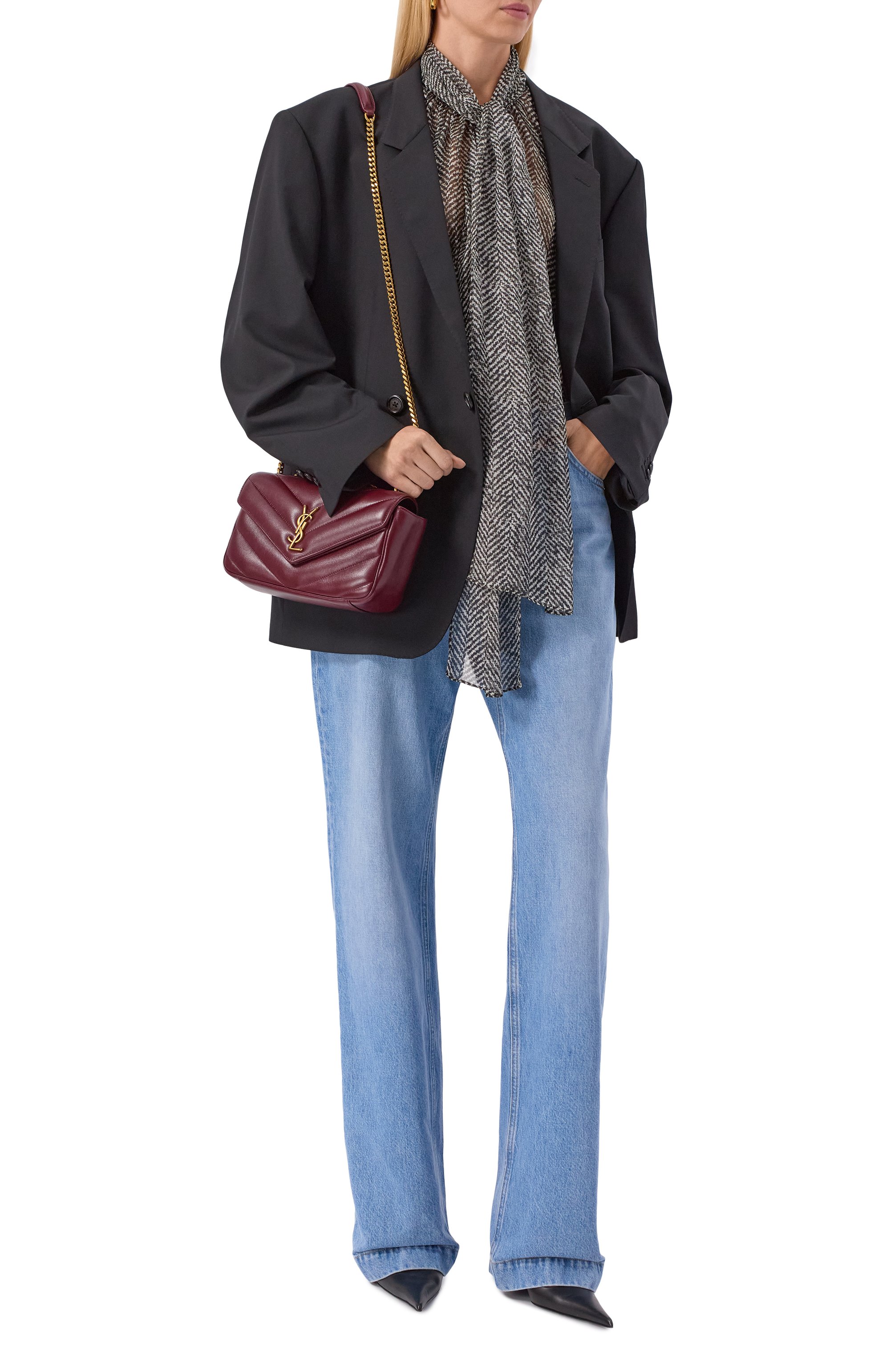 Сумка loulou small SAINT LAURENT, арт. 801437/AAEAX, фото 7