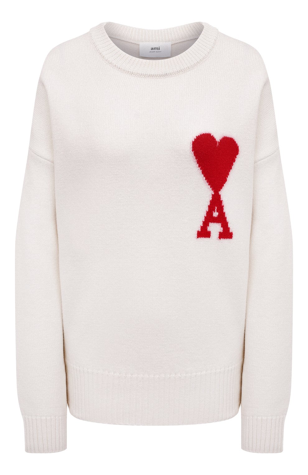 Шерстяной свитер AMI, арт. UKS002.018, фото 1
