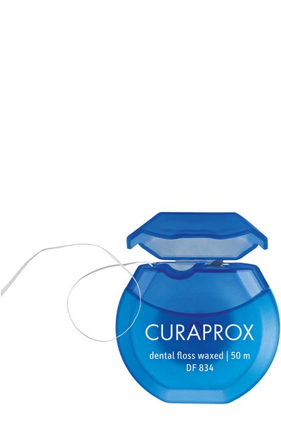 Межзубная мятная нить df834 CURAPROX бесцветного цвета по цене 1230 руб., арт. 7612412834000, фото 2 Межзубная мятная нить df834 CURAPROX, арт. 7612412834000, фото 2