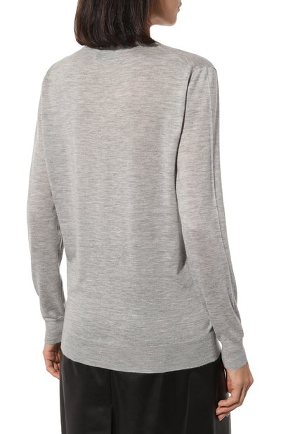 Кашемировый пуловер PRADA, арт. P24I1I-1N2W-F0031-212, фото 4