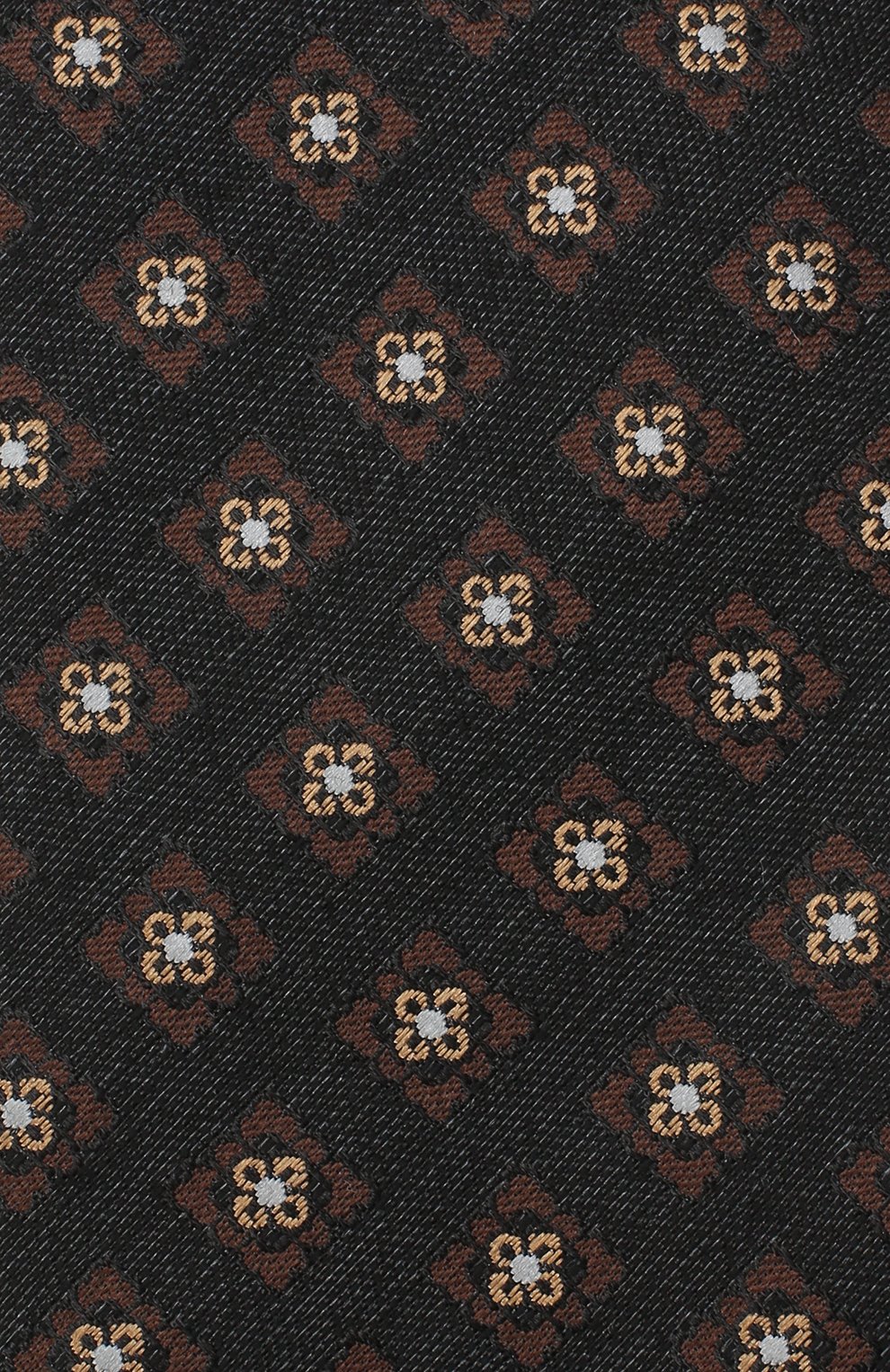 Галстук из шелка и шерсти ZEGNA черного цвета по цене 20700 руб., арт. Z8E31/18H, фото 3 Галстук из шелка и шерсти ZEGNA, арт. Z8E31/18H, фото 3