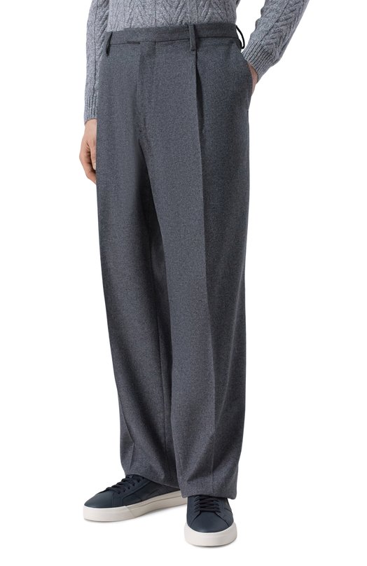 Шерстяные брюки Boglioli 80926/FB5108 Серый  80926/FB5108 Фото 3