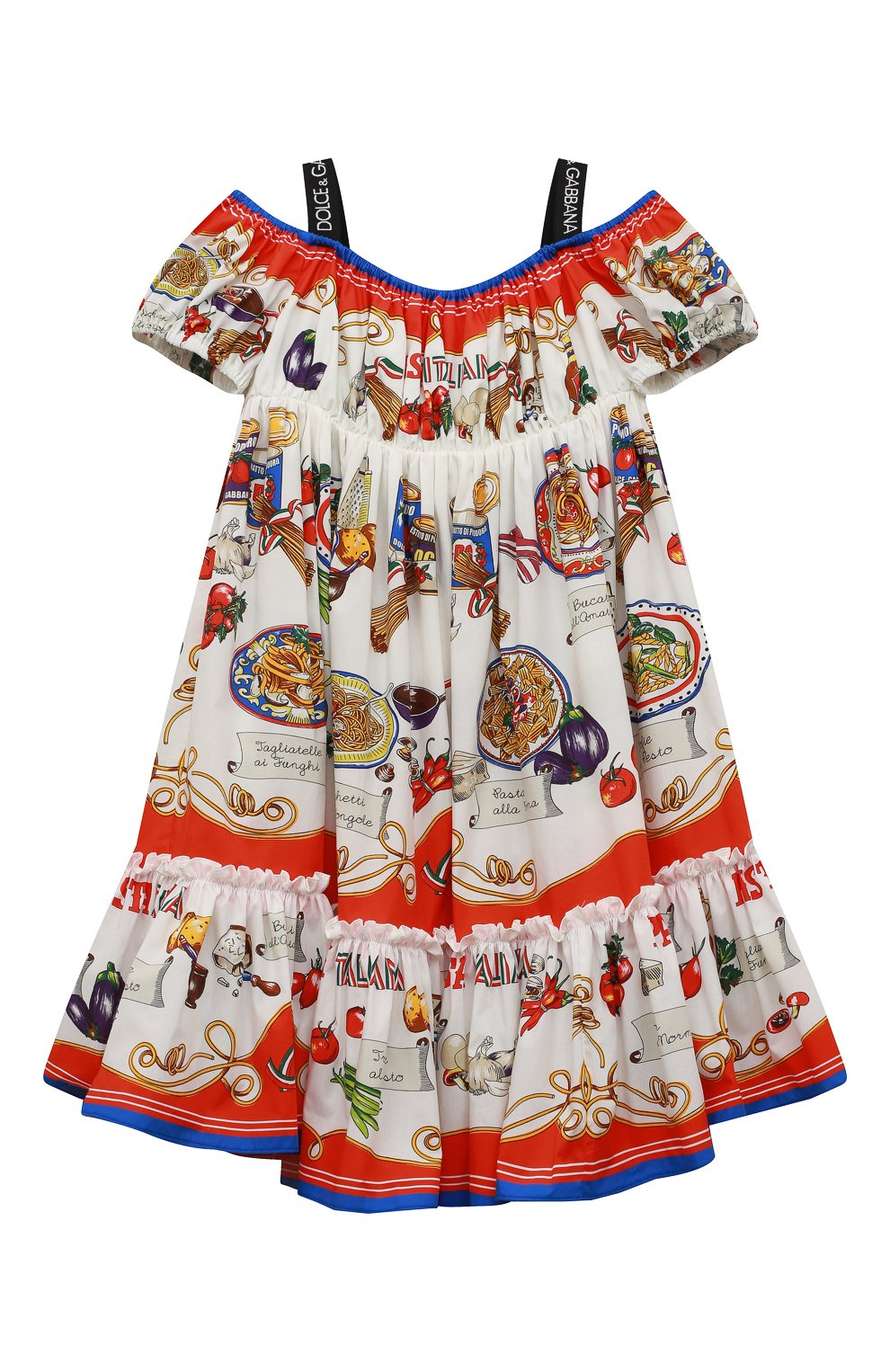 Хлопковое платье DOLCE & GABBANA, арт. L53DF7/G7E1N/2-6, фото 1