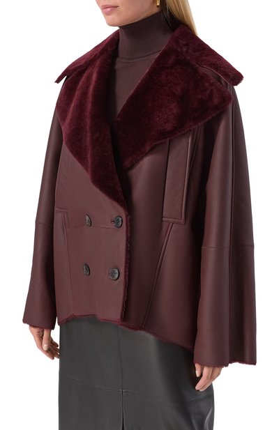 Дубленка из овчины MVST, арт. M25.1PW.F002/TEMPESTA MAT PE, фото 3