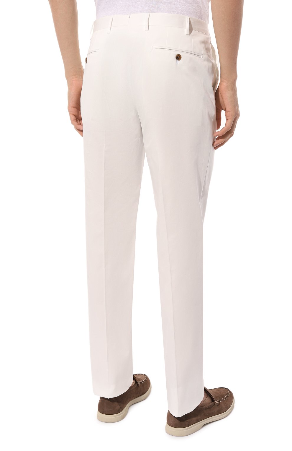 Хлопковые брюки CORNELIANI, арт. 934B01-9314517, фото 4