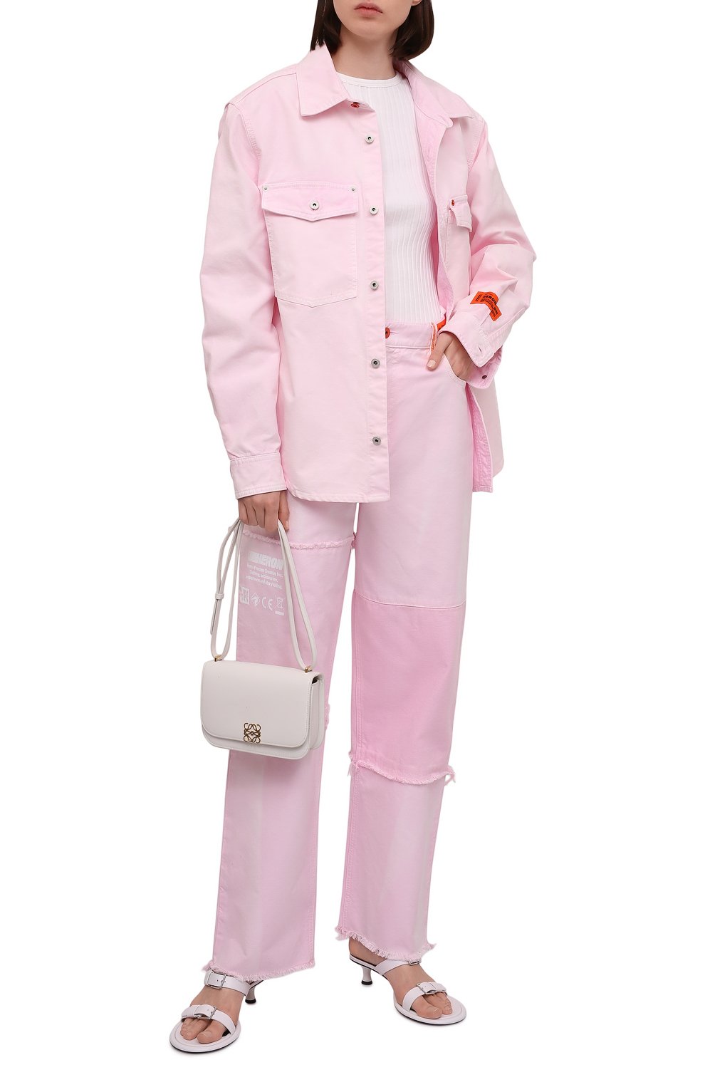 Джинсовая рубашка HERON PRESTON, арт. HWYD001S22DEN0014001, фото 2