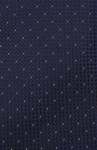 Шелковый галстук CANALI темно-синего цвета по цене 11500 руб., арт. 18/HJ03279, фото 3 Шелковый галстук CANALI, арт. 18/HJ03279, фото 3