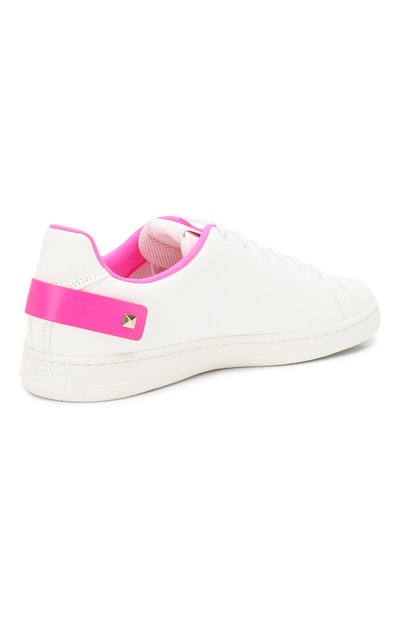 Кожаные кеды backnet VALENTINO, арт. TW0S0M20/MSS, фото 4