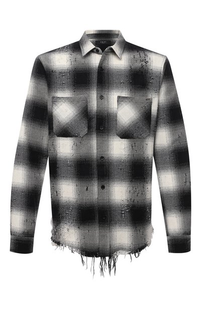 Рубашка из хлопка и шерсти AMIRI, арт. MSL001-001, фото 1