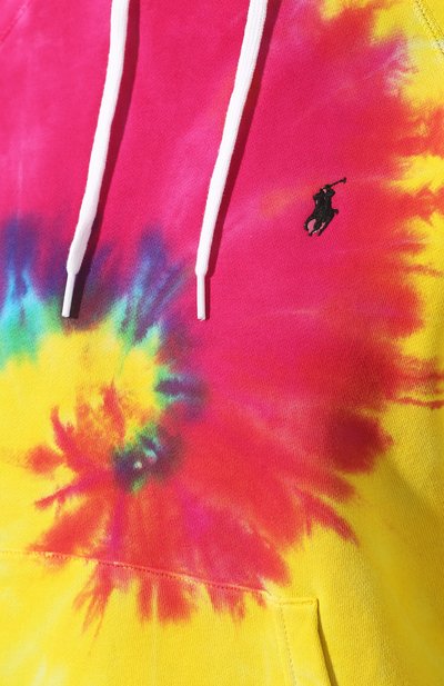 Хлопковое худи POLO RALPH LAUREN разноцветного цвета по цене 13550 руб., арт. 211744533, фото 5 Хлопковое худи POLO RALPH LAUREN, арт. 211744533, фото 5