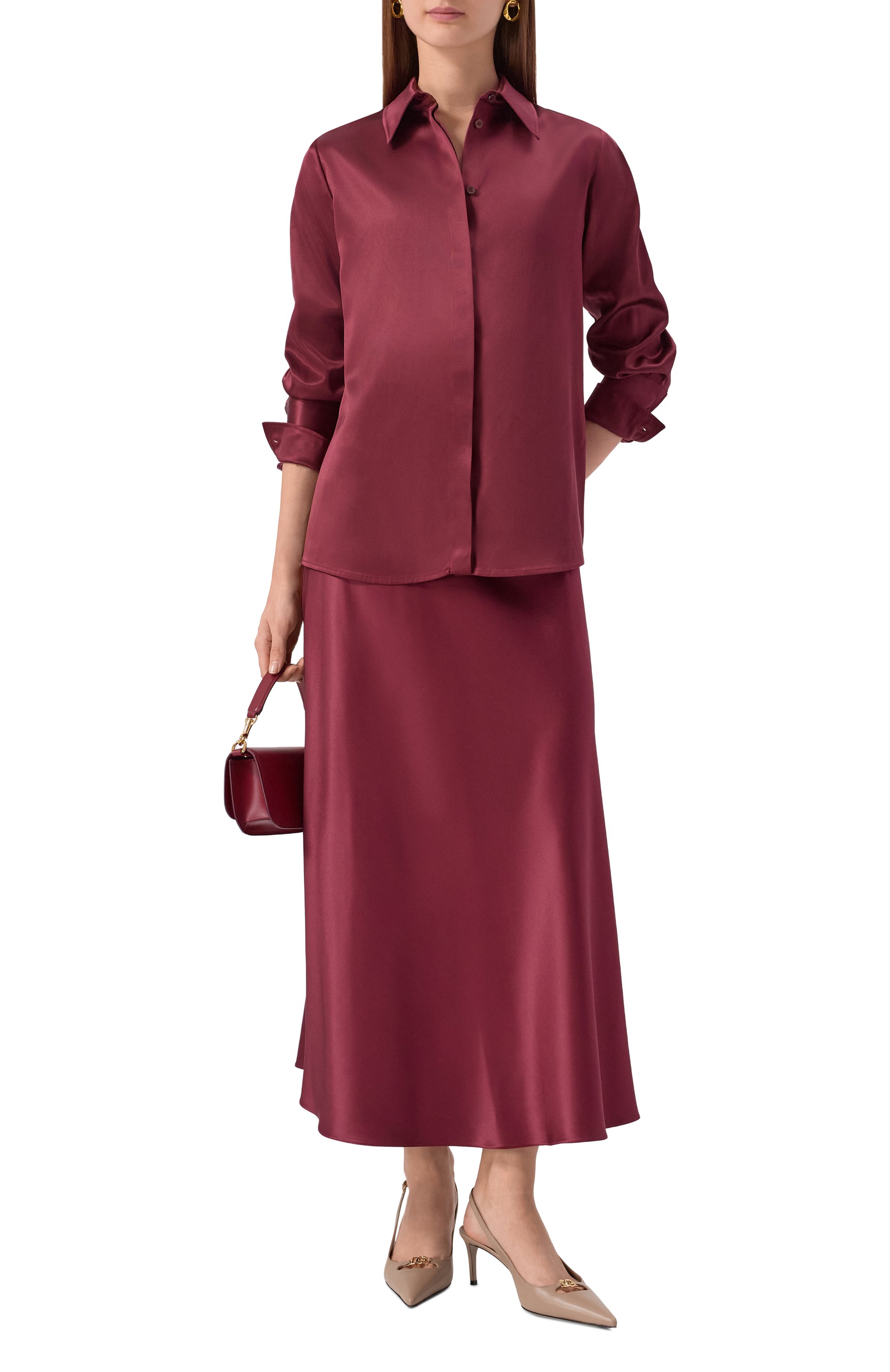 Атласная юбка COLOMBO, арт. GN00147/T0603-U, фото 2