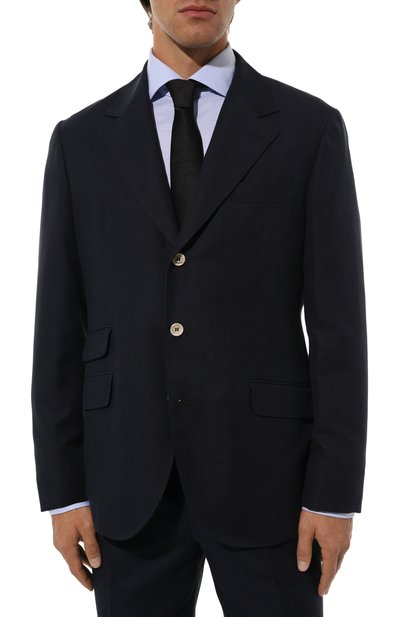 Костюм из хлопка и шерсти BRUNELLO CUCINELLI, арт. MS463LDWH, фото 4