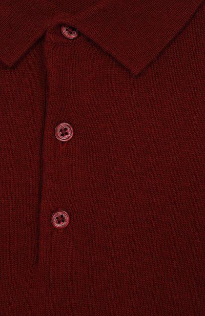 Поло PAOLO PECORA MILANO бордового цвета по цене 21450 руб., арт. PP4086/14-16, фото 3 Поло PAOLO PECORA MILANO, арт. PP4086/14-16, фото 3