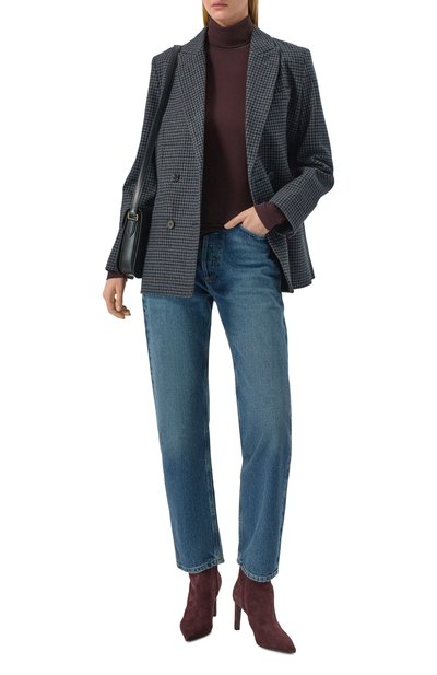 Замшевые ботильоны frankie 85 JIMMY CHOO, арт. FRANKIEAB85SVV, фото 3