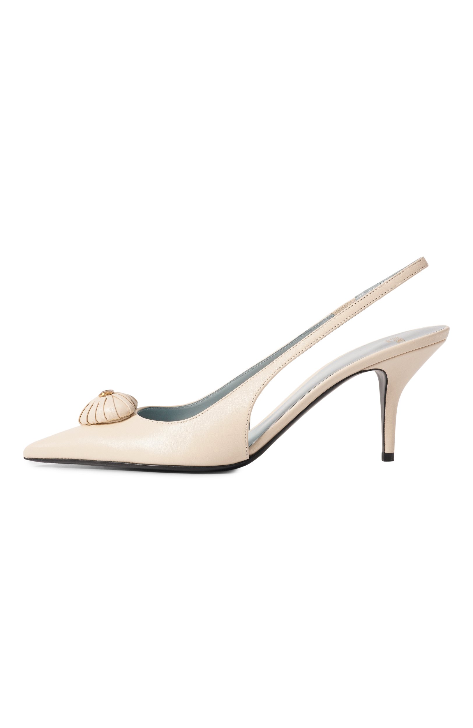 Кожаные туфли coeur royal 75 VALENTINO кремового цвета по цене 125500 руб., арт. 9W2S0QD6/DMD, фото 4 Кожаные туфли coeur royal 75 VALENTINO, арт. 9W2S0QD6/DMD, фото 4