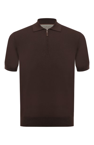 Мужская хлопковое поло CANALI, арт. C0454/MK00145