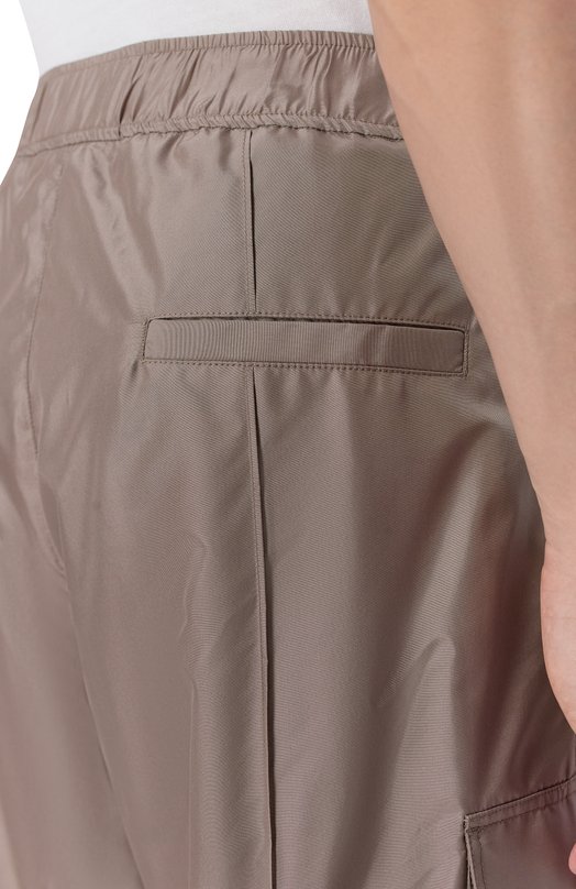 Шелковые шорты MVST M26.2PM.T037/F020 TECH SILK Бежевый  M26.2PM.T037/F020 TECH SILK Фото 5