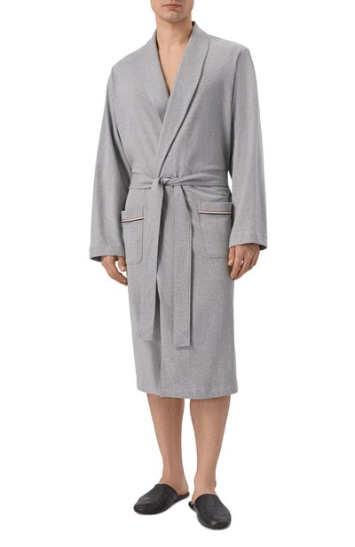 Хлопковый халат BOSS, арт. 50545943, фото 2