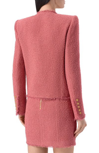 Шерстяной жакет BALMAIN, арт. GF0SM508/WD60, фото 4