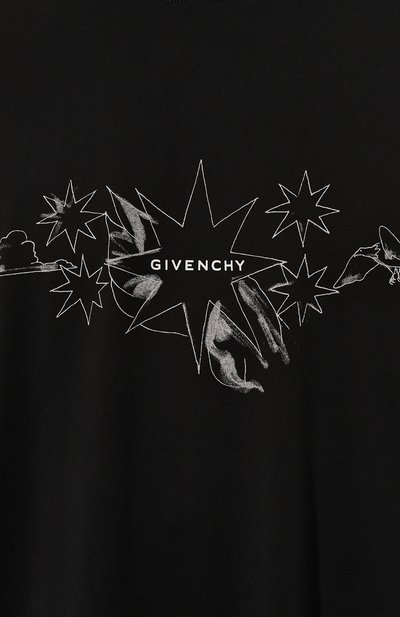 Хлопковый лонгслив GIVENCHY, арт. BM71KP3YN0, фото 5