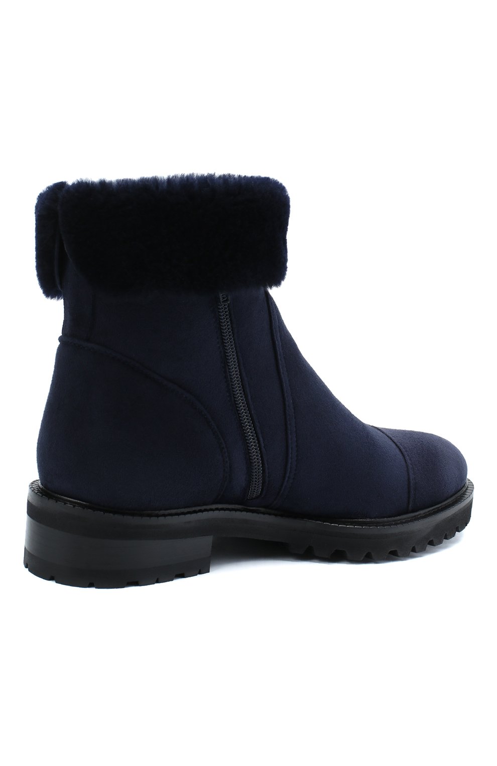 Замшевые ботинки KITON, арт. D50805X04T78, фото 4