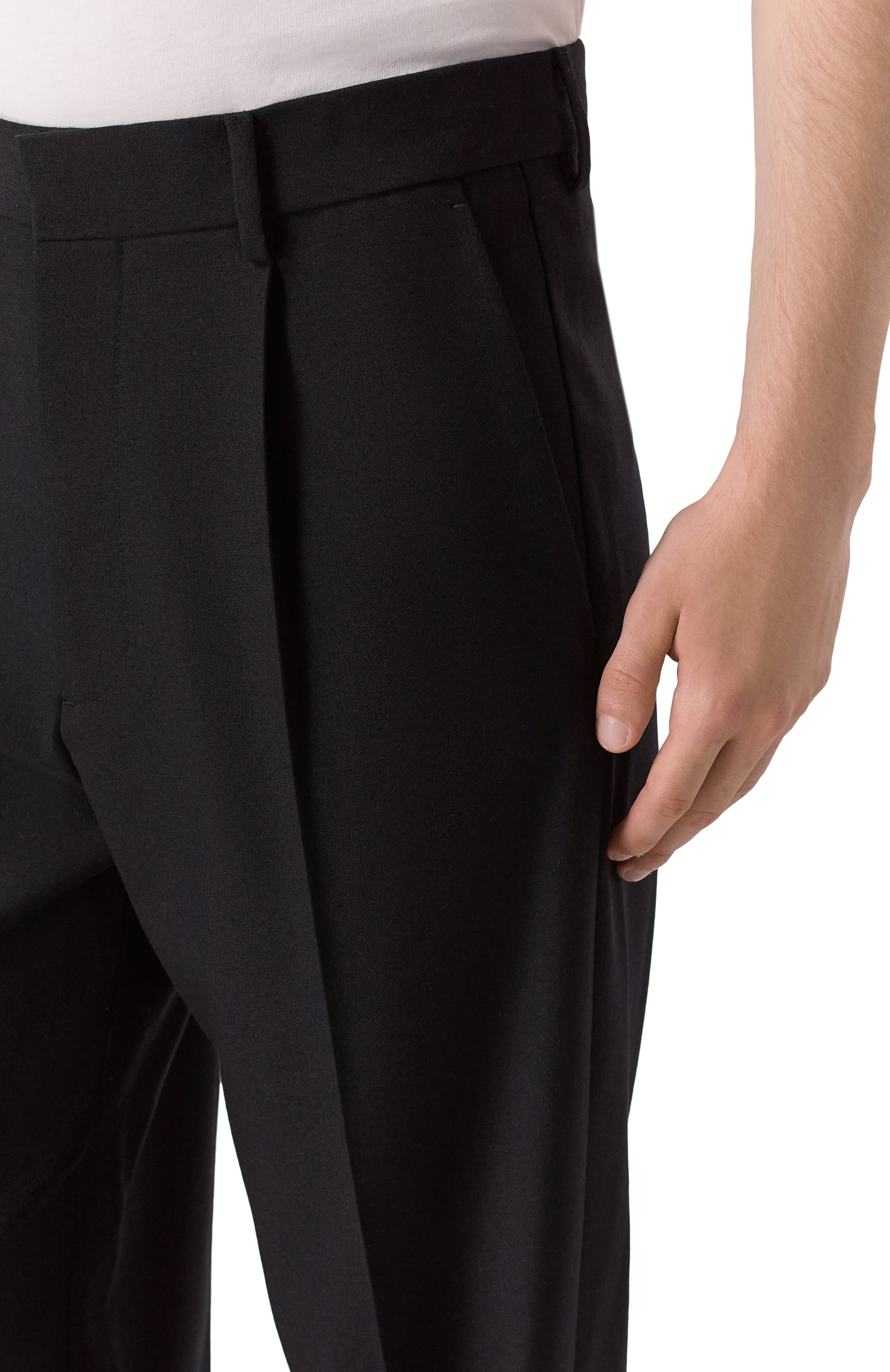 Шерстяные брюки MM6, арт. SH2KA0053/M35653, фото 5