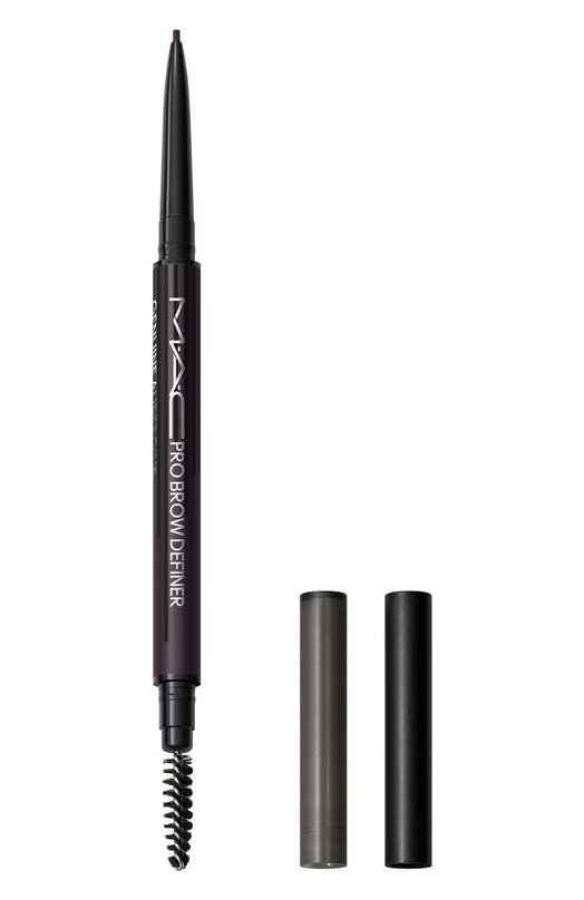 фото Карандаш для бровей pro brow definer, оттенок genuine aubergine (0,03g) mac
