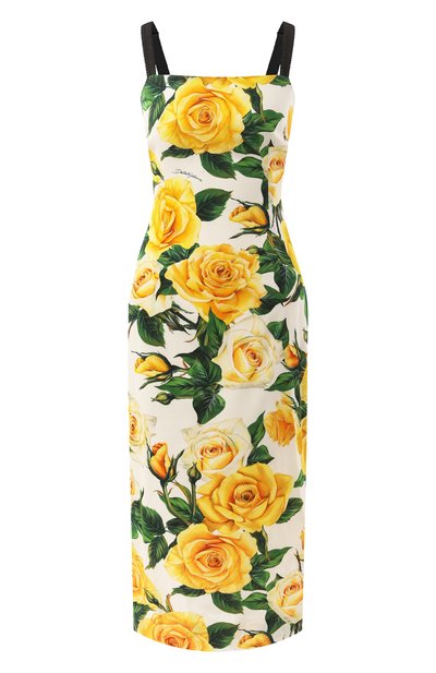 Женское шелковое платье DOLCE & GABBANA, арт. F6AWJT/FSA4Q