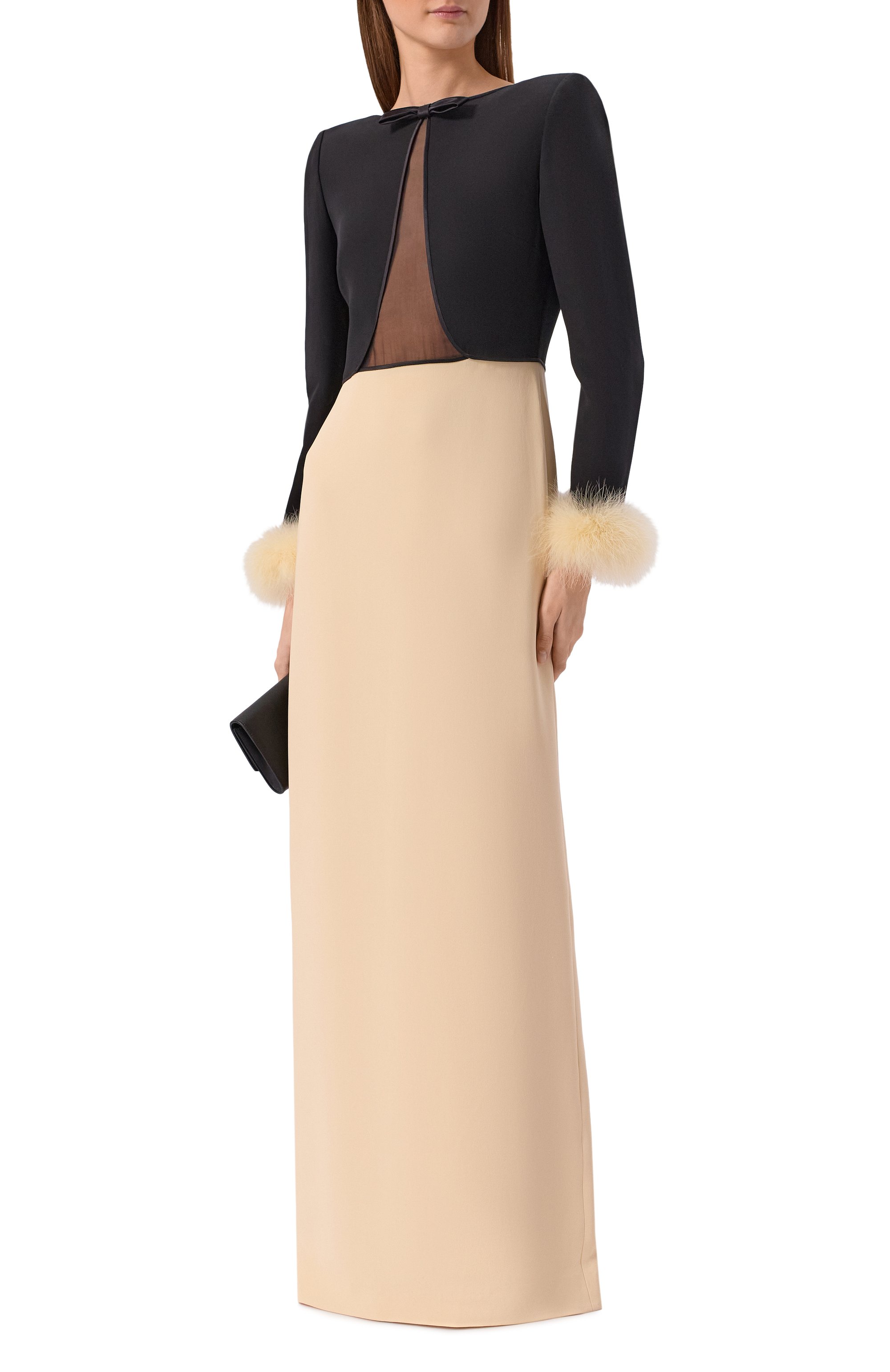 Шелковое платье VALENTINO разноцветного цвета по цене 1430000 руб., арт. 8B3VDMW5/1MM, фото 2 Шелковое платье VALENTINO, арт. 8B3VDMW5/1MM, фото 2