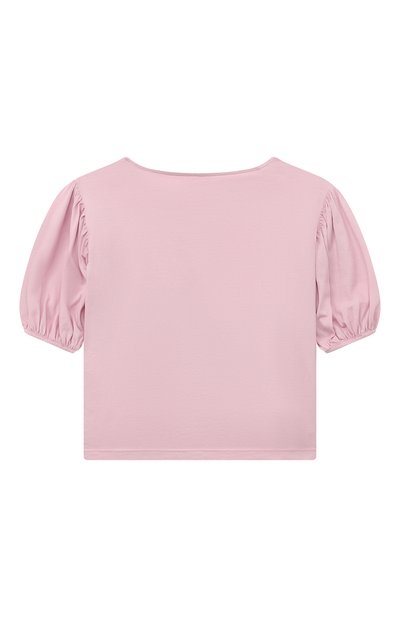 Хлопковый топ TINYCOTTONS сиреневого цвета по цене 6000 руб., арт. SS23-051, фото 2 Хлопковый топ TINYCOTTONS, арт. SS23-051, фото 2