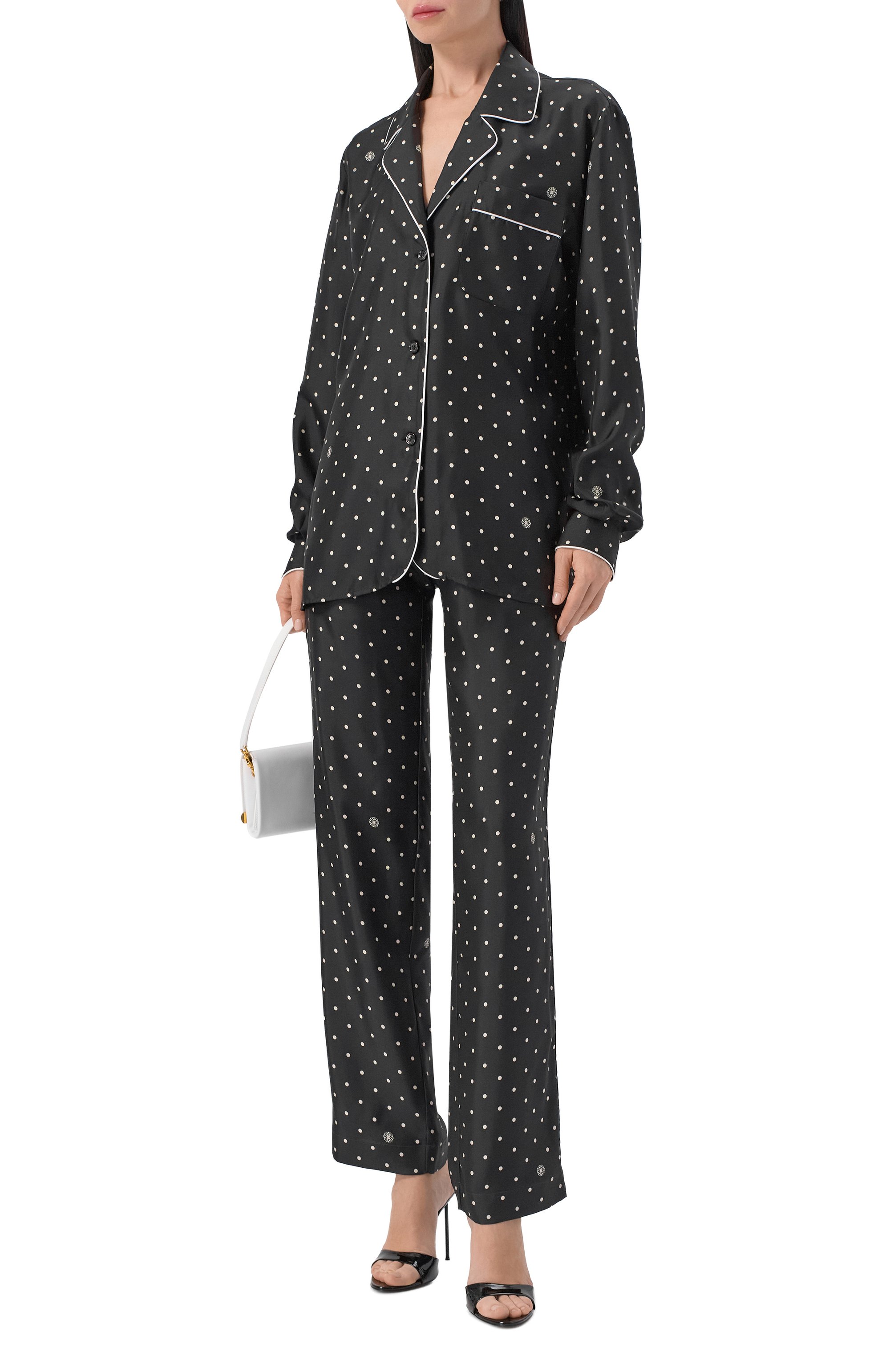 Атласная блузка ELIE SAAB, арт. SH145PR26/TL002, фото 2