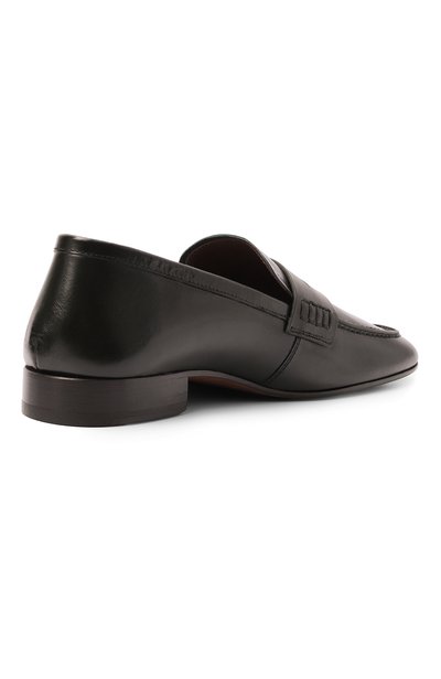 Кожаные пенни-лоферы DRIES VAN NOTEN темно-зеленого цвета по цене 93700 руб., арт. 131711/0103, фото 5 Кожаные пенни-лоферы DRIES VAN NOTEN, арт. 131711/0103, фото 5