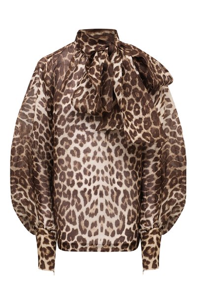 Блузка изо льна и шелка ZIMMERMANN, арт. 1395TF241, фото 1