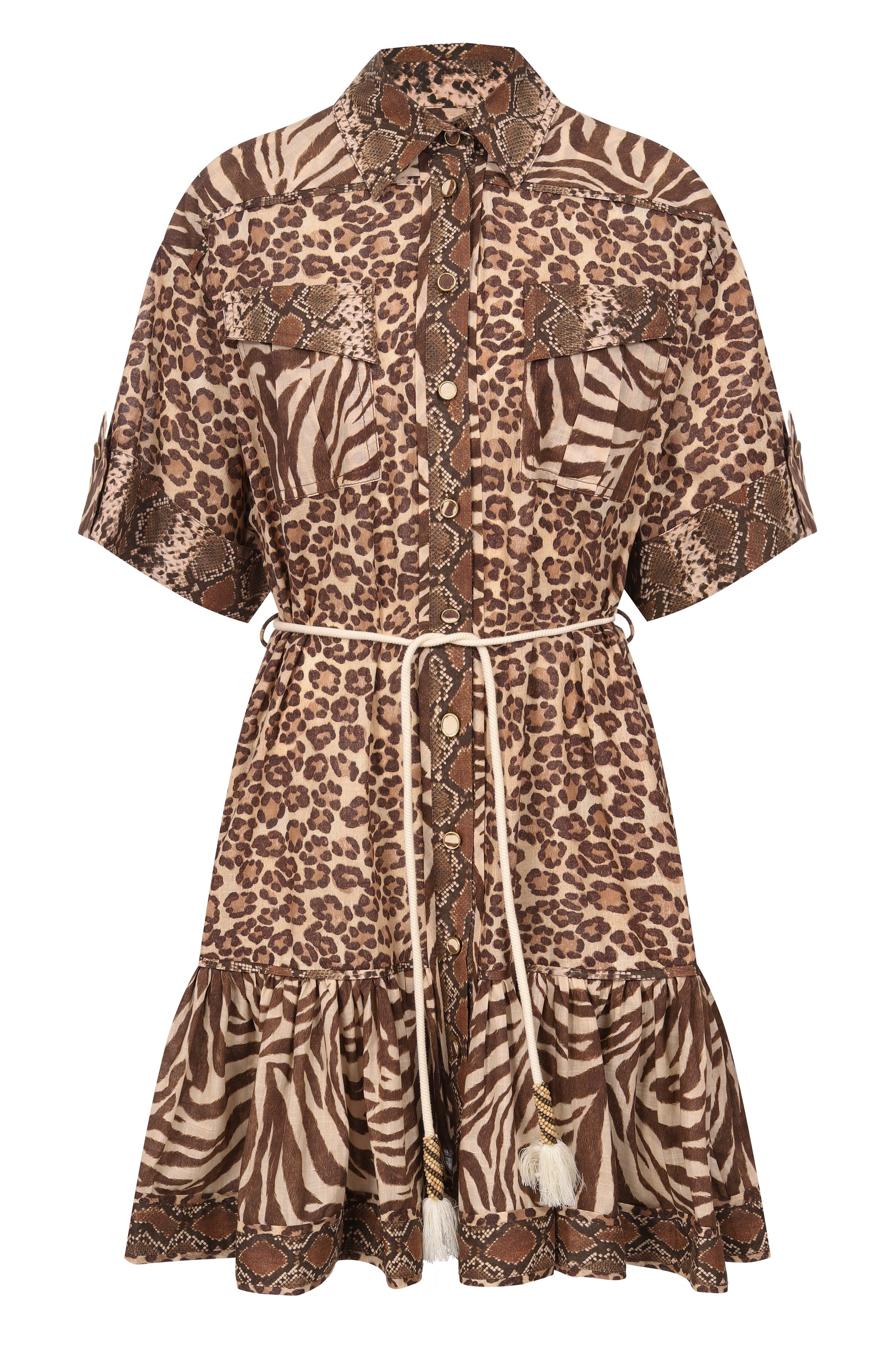 Хлопковое платье ZIMMERMANN, арт. 5759DRS262, фото 1