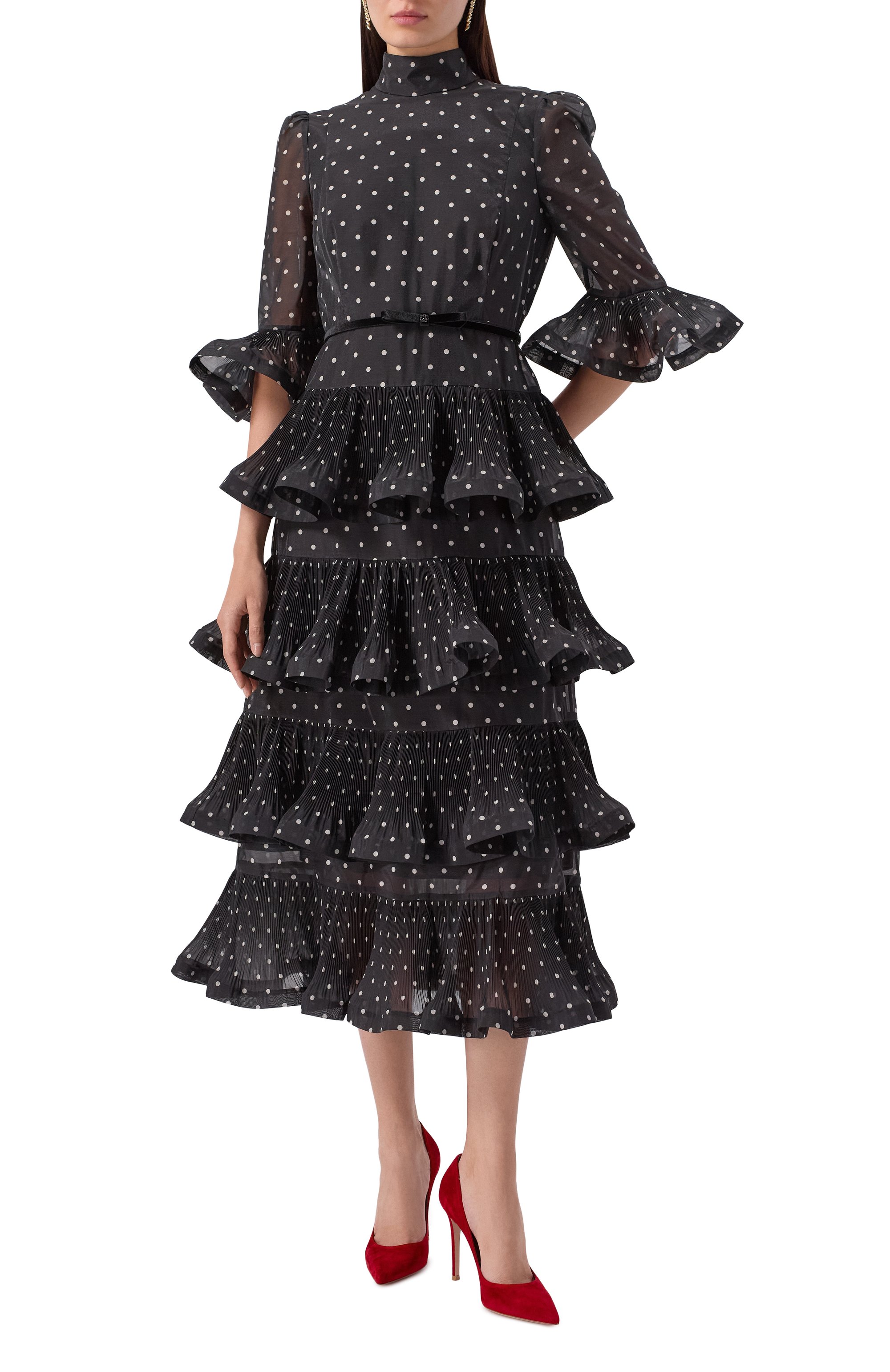 Замшевые туфли gianvito 105 GIANVITO ROSSI, арт. G28470.15RIC.CAMR0UG, фото 3