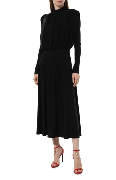 Кожаные босоножки keira DOLCE & GABBANA, арт. CR1684/A1471_SET, фото 2