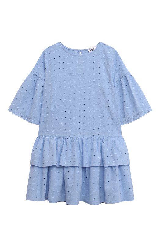 

Хлопковое платье Dondup Kids, Голубой