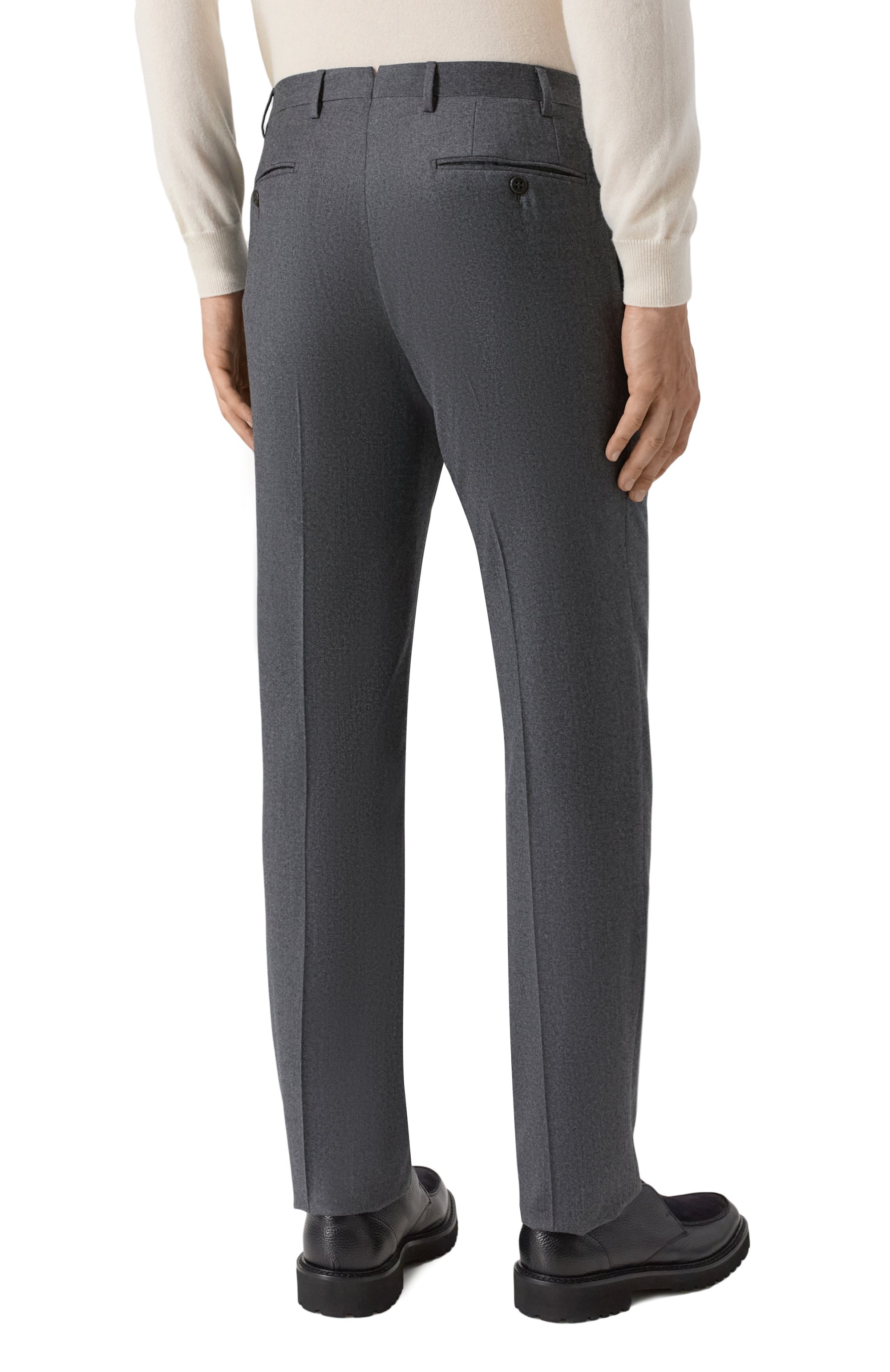 Шерстяные брюки CORNELIANI, арт. 265B03-2618581, фото 4