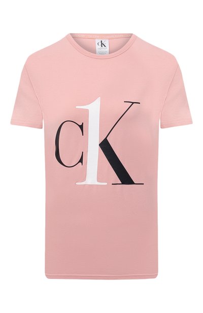 Женская хлопковая футболка CALVIN KLEIN, арт. QS6436E