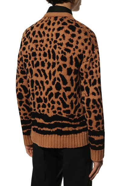 Кардиган из хлопка и шерсти DSQUARED2, арт. S74HA1244/S17928,  фото 4