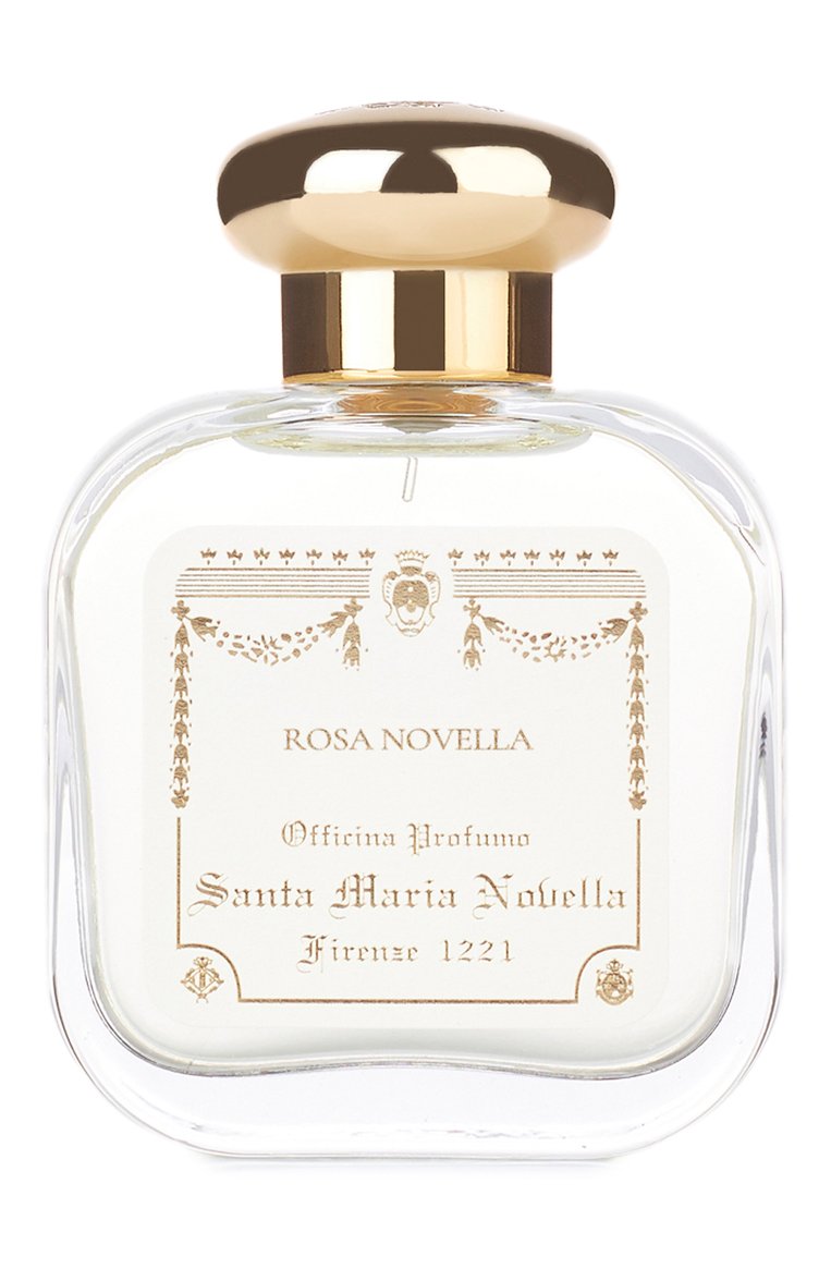 Одеколон rosa novella (50ml) SANTA MARIA NOVELLA бесцветного цвета, арт. SMN3119902 | Фото 1 (Нос: Не проставлено; Региональные ограничения белый список (Axapta Mercury): Не проставлено; Тип продукта - парфюмерия: Одеколон; Тип аромата: Цветочный; Ограничения доставки: flammable)