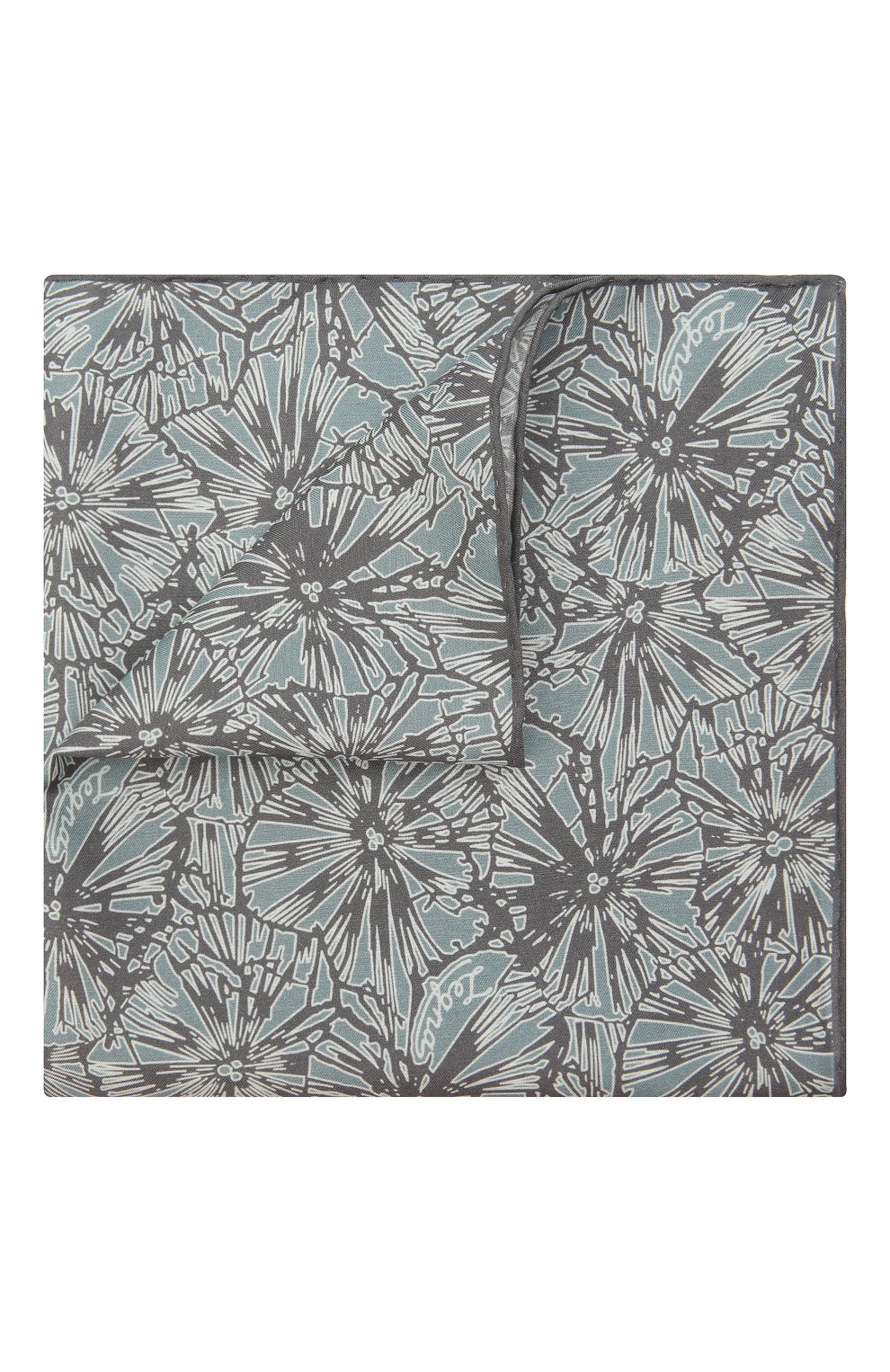 Платок из хлопка и шелка ZEGNA, арт. Z9J15/36D, фото 1