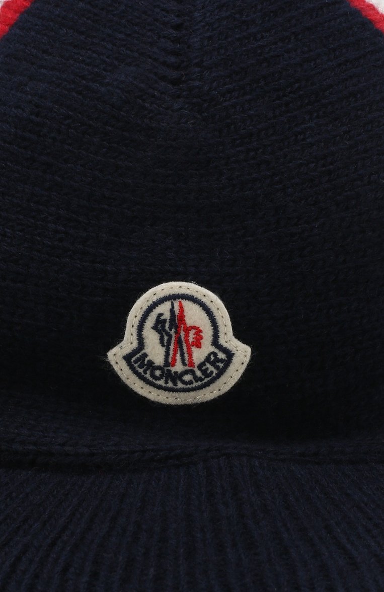Шерстяная шапка с козырьком MONCLER ENFANT, арт. D2-954-99200-05-9699Y, фото 3