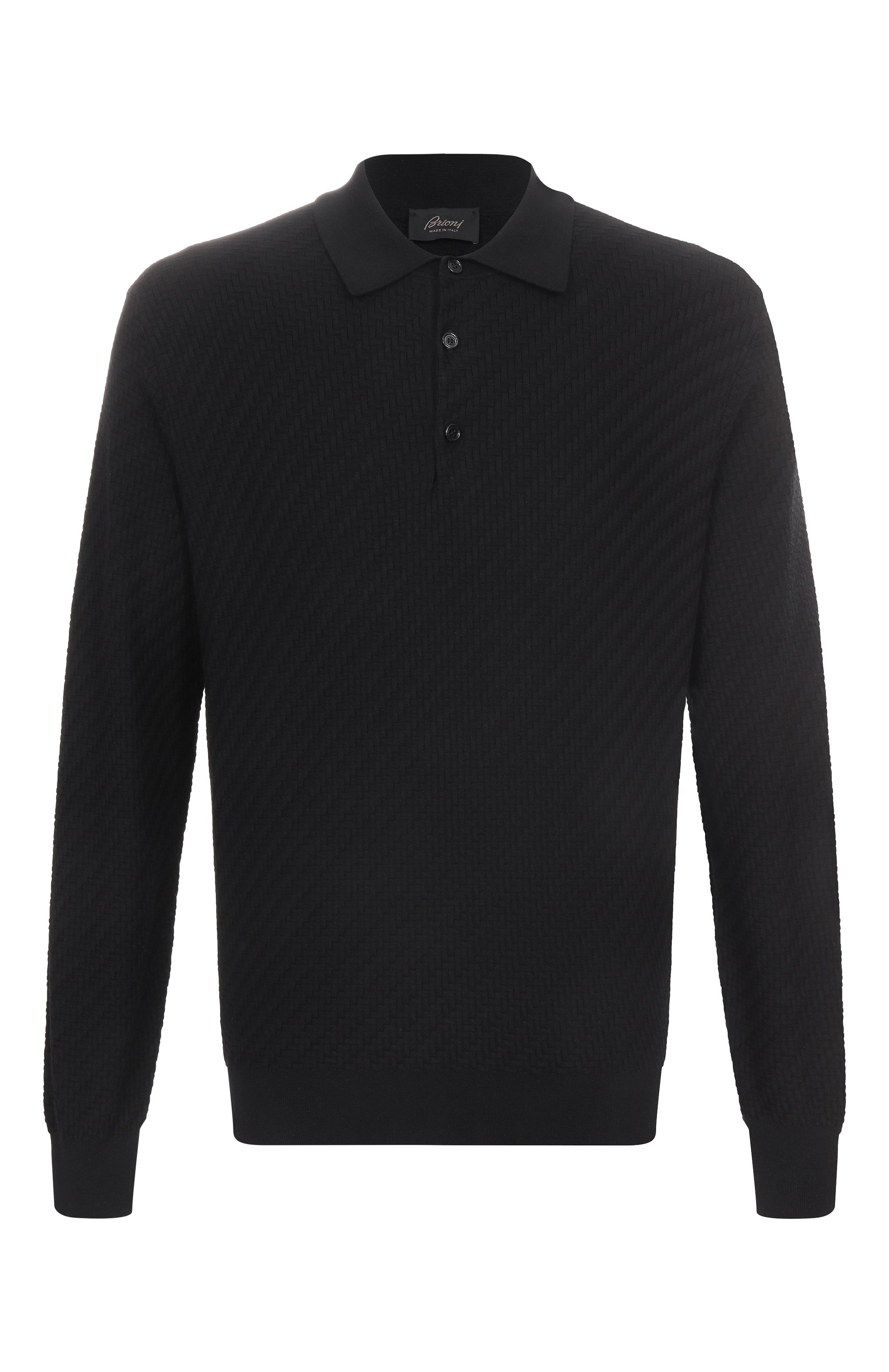Поло из шелка и хлопка BRIONI, арт. UMR10L/PAK22, фото 1