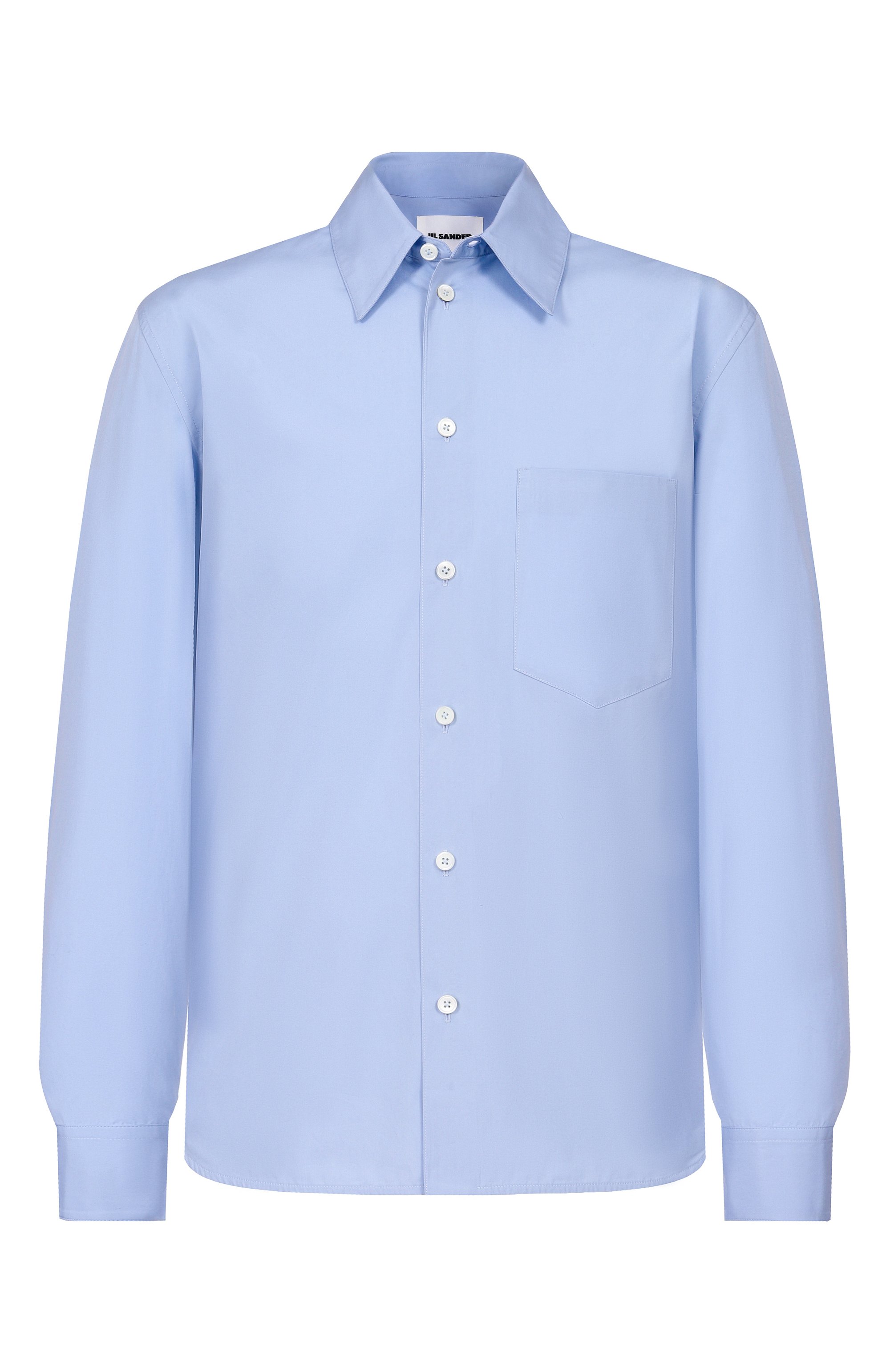 Хлопковая рубашка JIL SANDER, арт. J22DL0352/J45001, фото 1